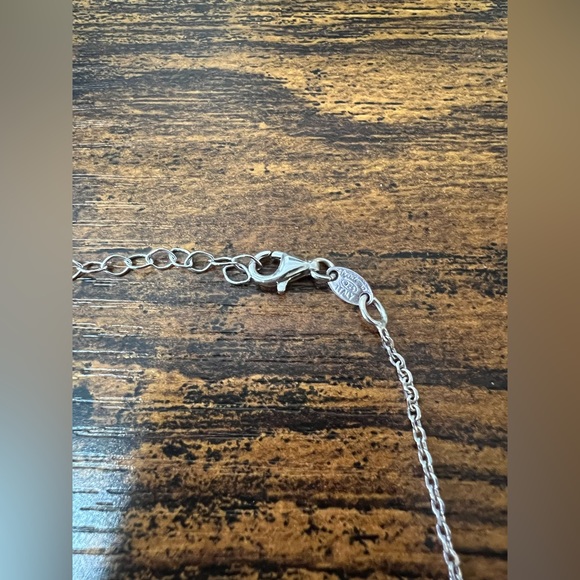 Dyadema Italian Sterling 925 Silver Loved Necklace adjustable 16-18” - Picture 5 of 5